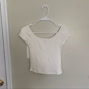 Brandy Melville White Charlene Top
